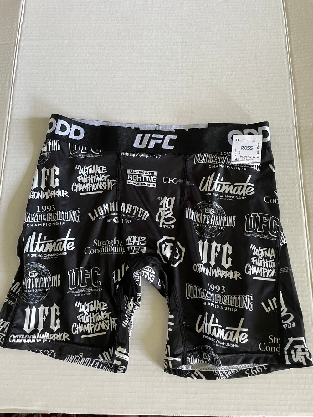 UFC Men’s Boxer Brief Lounge Wear Underwear Size M NWT